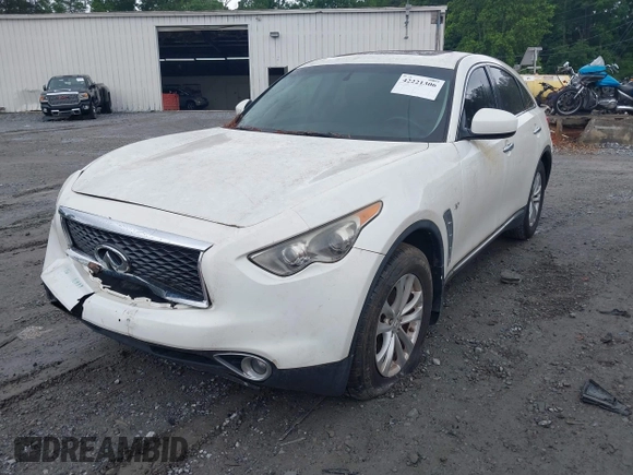 2014 Infiniti QX70 с VIN JN8CS1MU7EM451246, выставлен на аукционе IAAI как лот 42221306 с пробегом 190 252 миль миль и . История ставок и продаж доступна на DreamBid. Изображение 2.