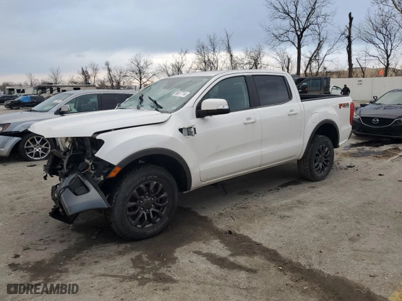 2019 Ford Ranger XL with VIN 1FTER4FHXKLA55413, listed as a Copart auction lot 86877714 with 43,836 mi miles and Salvage Title. Bid and sale history available at carsss.com. Image 1.