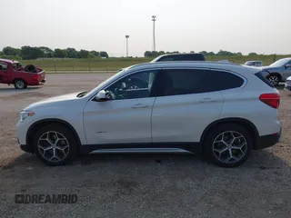 2017 BMW X1 xDrive28i with VIN WBXHT3C39H5F84338, listed as a IAAI auction lot 42400168 with 48,673 mi miles and . Bid and sale history available at DreamBid. Image 15.