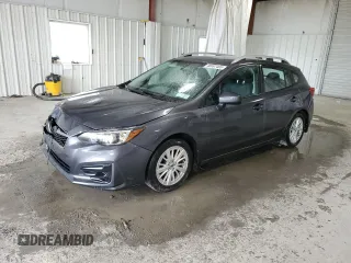 2018 Subaru Impreza Premium with VIN 4S3GTAB61J3716242, listed as a Copart auction lot 48697465 with 80,882 mi miles and Salvage Title. Bid and sale history available at carsss.com. Image 1.