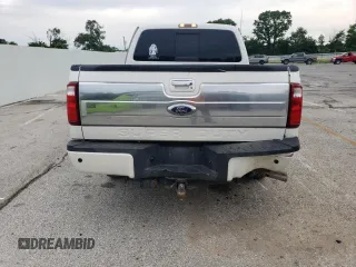2015 Ford F-250 Lariat with VIN 1FT7W2BT5FEA55975, listed as a Copart auction lot 58673455 with 126,119 mi miles and Salvage title. Bid and sale history available at DreamBid. Image 6.