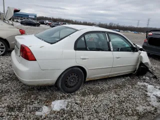2002 Honda Civic LX with VIN 1HGES16552L081993, listed as a Copart auction lot 67070564 with Not Provided miles and Salvage Title. Bid and sale history available at DreamBid. Image 3.