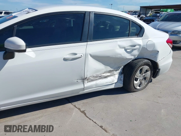 2015 Honda Civic LX with VIN 19XFB2F59FE045943, listed as a IAAI auction lot 42312404 with 108,679 mi miles and . Bid and sale history available at DreamBid. Image 6.