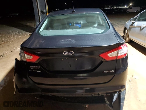 2015 Ford Fusion S Hybrid with VIN 3FA6P0UU5FR249296, listed as a Copart auction lot 85443224 with 151,843 mi miles and Salvage Title. Bid and sale history available at carsss.com. Image 6.