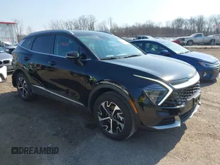 2024 Kia Sportage EX with VIN 5XYK3CDF0RG174965, listed as a IAAI auction lot 41716201 with 12,136 mi miles. Bid and sale history available at carsss.com. Image 1.