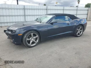 2014 Chevrolet Camaro LT z VIN 2G1FF3D32E9184068, wystawiony jako Copart lot #49010485 z przebiegiem 76 642 mil mil oraz Szkoda całkowita • Salvage title. Historia ofert i sprzedaży dostępna na DreamBid. Obrazek 1.