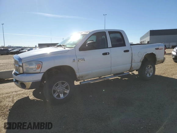 2007 Dodge Ram 2500 SLT with VIN 3D7KS28AX7G844148, listed as a Copart auction lot 71781254 with 490,240 mi miles and Clean Title. Bid and sale history available at carsss.com. Image 1.