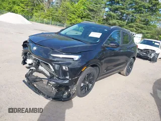 2025 Buick Encore GX Sport Touring with VIN KL4AMDSL7SB129796, listed as a IAAI auction lot 42198708 with 834 mi miles and . Bid and sale history available at DreamBid. Image 2.