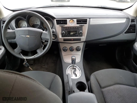 2009 Chrysler Sebring LX *Ltd Avail* with VIN 1C3LC46BX9N537225, listed as a Copart auction lot 80680424 with 127,595 mi miles and Salvage Title. Bid and sale history available at carsss.com. Image 8.