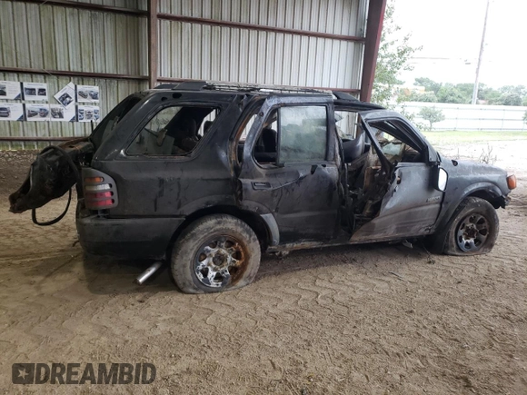 1998 Honda Passport LX with VIN 4S6CK58W3W4409210, listed as a Copart auction lot 55009334 with 0 mi miles and Non Repairable. Bid and sale history available at carsss.com. Image 3.
