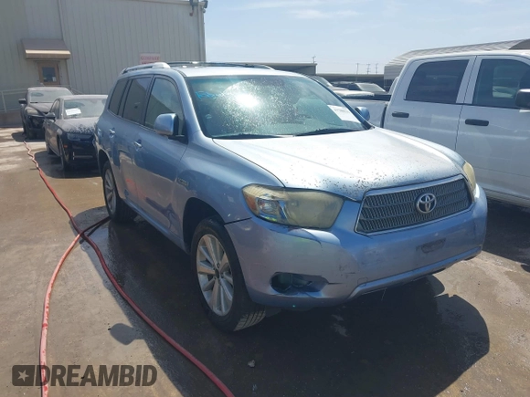 2009 Toyota Highlander Hybrid with VIN JTEEW41AX92033863, listed as a IAAI auction lot 41788531 with 215,787 mi miles. Bid and sale history available at carsss.com. Image 1.