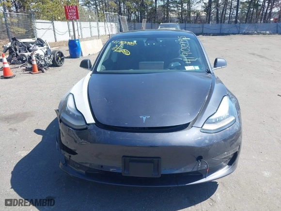 2019 Tesla Model 3 Long Range with VIN 5YJ3E1EBXKF441301, listed as a IAAI auction lot 41900995 with NaN miles. Bid and sale history available at carsss.com. Image 12.