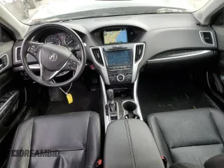 2018 Acura TLX w/Technology Pkg with VIN 19UUB1F59JA005151, listed as a Copart auction lot 44673215 with 67,041 mi miles and Salvage Title. Bid and sale history available at carsss.com. Image 8.