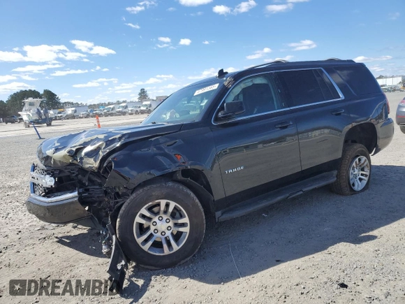 2017 Chevrolet Tahoe LS with VIN 1GNSCAKC5HR368654, listed as a Copart auction lot 47991565 with 111,939 mi miles and Salvage title. Bid and sale history available at DreamBid. Image 1.