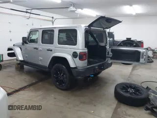 2024 Jeep Wrangler Sahara with VIN 1C4RJXP63RW202929, listed as a IAAI auction lot 41002346 with 12,332 mi miles and . Bid and sale history available at DreamBid. Image 3.