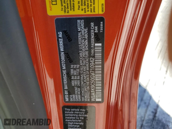 2016 BMW 2 Series 228i with VIN WBA1K9C50GV710942, listed as a Copart auction lot 77700934 with 28,643 mi miles and Salvage Title. Bid and sale history available at carsss.com. Image 13.