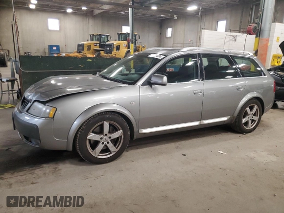 2005 Audi allroad A6 V8 with VIN WA1YD64B45N000576, listed as a Copart auction lot 81767684 with 146,848 mi miles and Salvage Title. Bid and sale history available at DreamBid. Image 1.