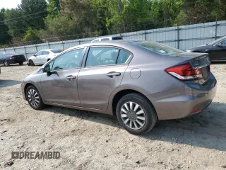 2014 Honda Civic LX z VIN 19XFB2F5XEE256180, wystawiony jako Copart lot #59629615 z przebiegiem 115 889 mil mil oraz Szkoda całkowita • Salvage title. Historia ofert i sprzedaży dostępna na DreamBid. Obrazek 2.