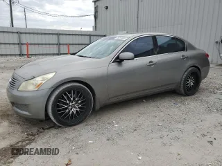 2007 Infiniti G35 Journey with VIN JNKBV61E67M725255, listed as a Copart auction lot 76251064 with 214,985 mi miles and Salvage Title. Bid and sale history available at DreamBid. Image 1.