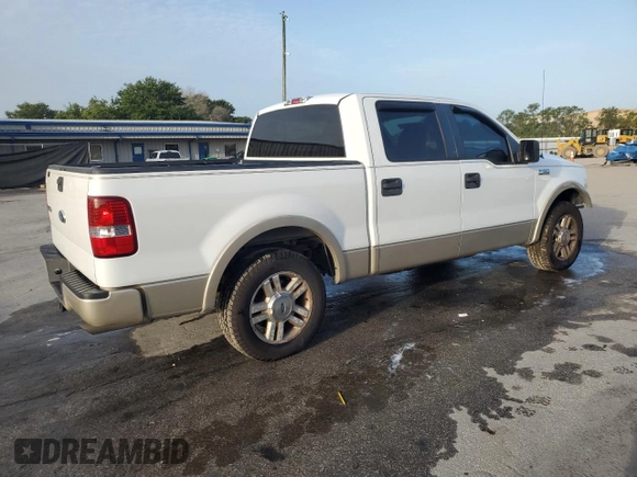 2007 Ford F-150 XLT with VIN 1FTPW12V37KA95048, listed as a Copart auction lot 59887575 with 182,669 mi miles and Salvage title. Bid and sale history available at DreamBid. Image 3.