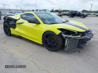 2022 Chevrolet Corvette 2LT z VIN 1G1YB2D45N5116755, wystawiony jako IAAI lot #42627234 z przebiegiem 79 827 mil mil oraz . Historia ofert i sprzedaży dostępna na DreamBid. Obrazek 1.