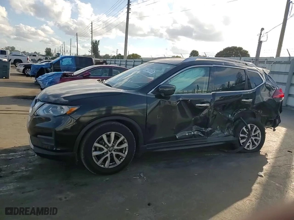 2020 Nissan Rogue SV with VIN JN8AT2MV2LW117436, listed as a Copart auction lot 43314135 with 71,822 mi miles and Non Repairable. Bid and sale history available at carsss.com. Image 12.