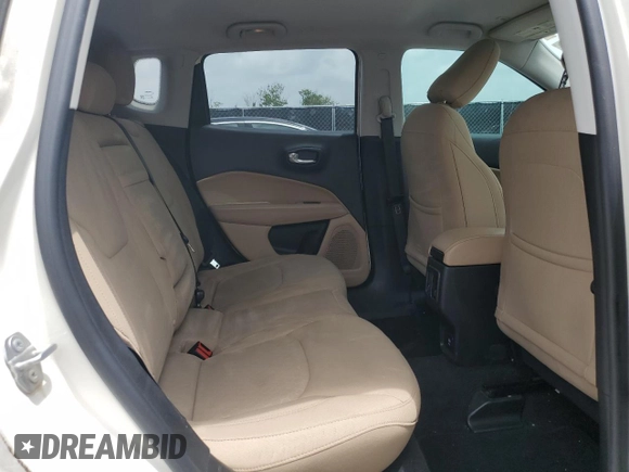 2018 Jeep Compass Sport with VIN 3C4NJCAB1JT461958, listed as a Copart auction lot 59567105 with 181,632 mi miles and Salvage title. Bid and sale history available at DreamBid. Image 11.