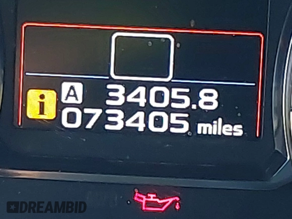 2019 Subaru WRX Premium with VIN JF1VA1C65K9800337, listed as a IAAI auction lot 40882541 with 73,405 mi miles. Bid and sale history available at carsss.com. Image 16.