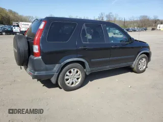 2006 Honda CR-V EX with VIN JHLRD788X6C040711, listed as a Copart auction lot 53256865 with 89,911 mi miles and Salvage Title. Bid and sale history available at carsss.com. Image 3.