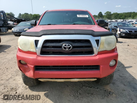 2005 Toyota Tacoma z VIN 3TMMU52N75M001405, wystawiony jako Copart lot #59146025 z przebiegiem 216 137 mil mil oraz Szkoda całkowita • Salvage title. Historia ofert i sprzedaży dostępna na DreamBid. Obrazek 5.