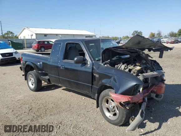 1998 Ford Ranger XL with VIN 1FTZR15U9WPA86018, listed as a Copart auction lot 75245844 with 143,067 mi miles and Salvage Title. Bid and sale history available at DreamBid. Image 4.