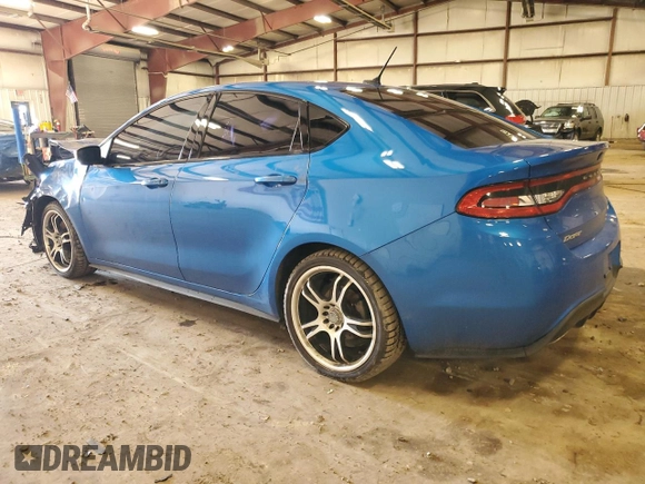 2016 Dodge Dart GT with VIN 1C3CDFEB6GD679925, listed as a Copart auction lot 86312754 with 93,573 mi miles and Clean Title. Bid and sale history available at DreamBid. Image 2.