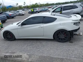 2013 Hyundai Genesis Coupe R-Spec with VIN KMHHU6KJ2DU108081, listed as a IAAI auction lot 41650433 with 80,964 mi miles and . Bid and sale history available at DreamBid. Image 15.