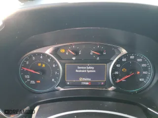 2021 Chevrolet Equinox Premier with VIN 3GNAXNEV2MS129364, listed as a Copart auction lot 45641915 with 77,938 mi miles and Salvage Title. Bid and sale history available at carsss.com. Image 9.