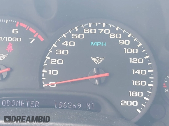 2002 Chevrolet Corvette with VIN 1G1YY32G725105771, listed as a IAAI auction lot 42693742 with 166,369 mi miles and . Bid and sale history available at DreamBid. Image 16.