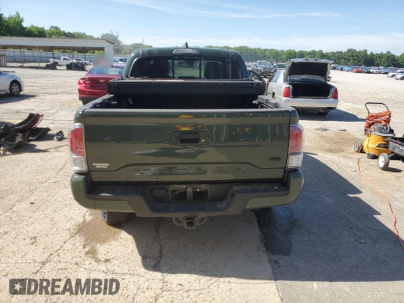 2022 Toyota Tacoma SR с VIN 3TMCZ5AN8NM519084, выставлен на аукционе Copart как лот 57512005 с пробегом 23 692 миль миль и Списание • Salvage title. История ставок и продаж доступна на DreamBid. Изображение 6.