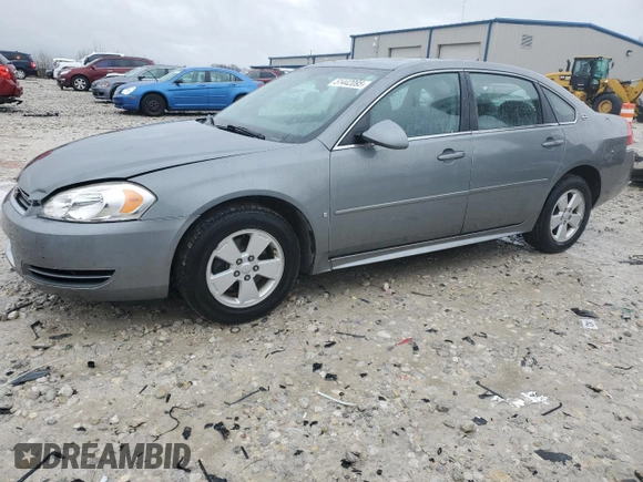 2009 Chevrolet Impala LT with VIN 2G1WT57K791194803, listed as a Copart auction lot 51442095 with 112,492 mi miles and Clean Title. Bid and sale history available at DreamBid. Image 1.