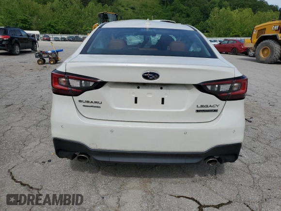 2022 Subaru Legacy Touring XT with VIN 4S3BWGP69N3019937, listed as a Copart auction lot 57463395 with Not provided miles and Salvage title. Bid and sale history available at DreamBid. Image 6.