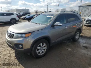 2012 Kia Sorento LX with VIN 5XYKTCA68CG260469, listed as a Copart auction lot 47116735 with NaN miles and Clean Title. Bid and sale history available at carsss.com. Image 1.