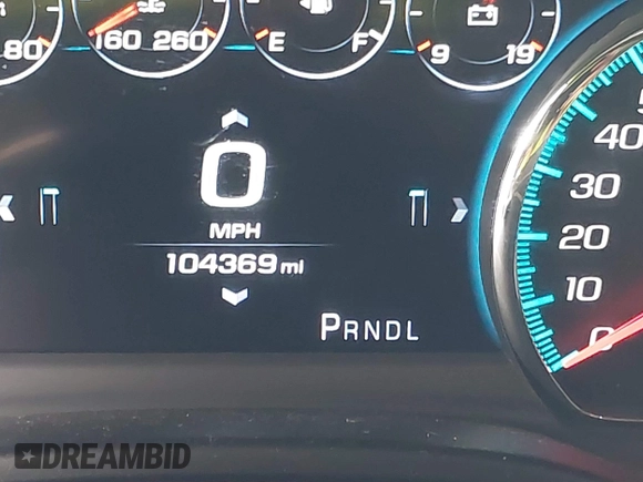2017 GMC Yukon Denali with VIN 1GKS1CKJ4HR141145, listed as a IAAI auction lot 40799652 with 104,369 mi miles. Bid and sale history available at carsss.com. Image 14.