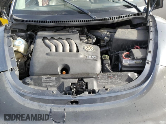 2004 Volkswagen New Beetle Coupe GLS with VIN 3VWCK31C74M418377, listed as a Copart auction lot 48405445 with 135,753 mi miles and Salvage Title. Bid and sale history available at carsss.com. Image 11.