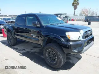 2014 Toyota Tacoma PreRunner with VIN 5TFJX4GN3EX027541, listed as a IAAI auction lot 42271868 with 153,595 mi miles and . Bid and sale history available at DreamBid. Image 1.