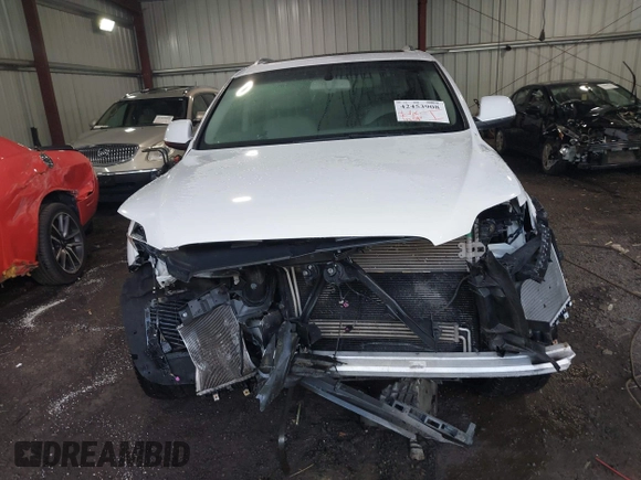 2014 Audi Q7 Premium Plus with VIN WA1LGAFE1ED000956, listed as a IAAI auction lot 42453908 with 81,896 mi miles and . Bid and sale history available at DreamBid. Image 12.