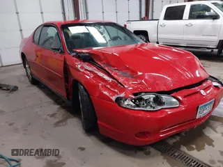 2004 Chevrolet Monte Carlo LS z VIN 2G1WW12E049359182, wystawiony jako IAAI lot #42129405 z przebiegiem 89 011 mil mil oraz . Historia ofert i sprzedaży dostępna na DreamBid. Obrazek 1.