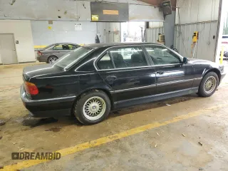 2000 BMW 7 Series 740iL with VIN WBAGH8340YDP10862, listed as a Copart auction lot 85434954 with 107,587 mi miles and Clean Title. Bid and sale history available at carsss.com. Image 3.