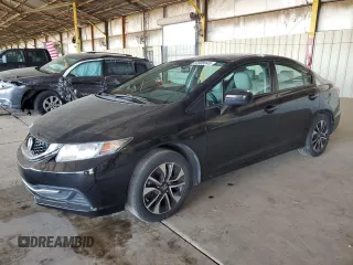 2015 Honda Civic EX z VIN 19XFB2F80FE209090, wystawiony jako Copart lot #53908945 z przebiegiem 90 590 mil mil oraz Szkody całkowita. Historia ofert i sprzedaży dostępna na DreamBid. Obrazek 1.