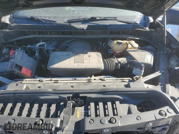2021 Chevrolet Silverado 1500 Work Truck with VIN 1GCUYAEF0MZ158563, listed as a Copart auction lot 82125294 with 54,103 mi miles and Salvage Title. Bid and sale history available at DreamBid. Image 11.