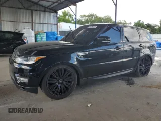 2016 Land Rover Range Rover Sport HSE with VIN SALWR2PF9GA666812, listed as a Copart auction lot 61425175 with 78,610 mi miles and Clean title. Bid and sale history available at DreamBid. Image 1.