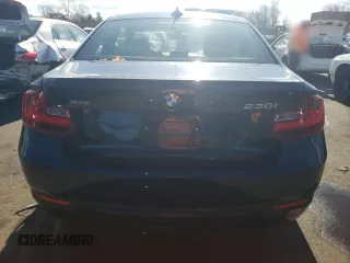2017 BMW 2 Series 230i xDrive with VIN WBA2H9C35HV642432, listed as a Copart auction lot 78907754 with 57,866 mi miles and Salvage Title. Bid and sale history available at carsss.com. Image 6.