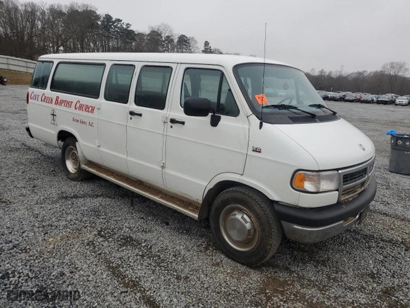 1995 Dodge Ram Wagon with VIN 2B5WB35Z2SK579208, listed as a Copart auction lot 41569955 with 48,534 mi miles and Salvage Title. Bid and sale history available at carsss.com. Image 4.